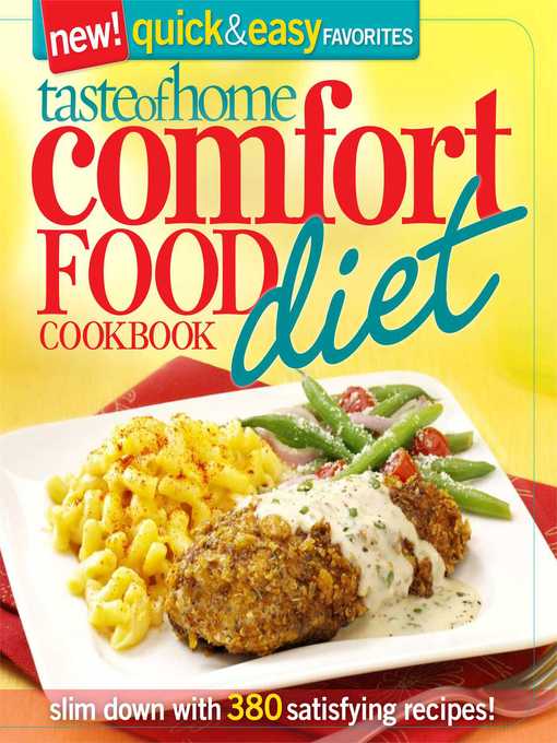 Title details for Comfort Food Diet Cookbook by Taste Of Home - Available